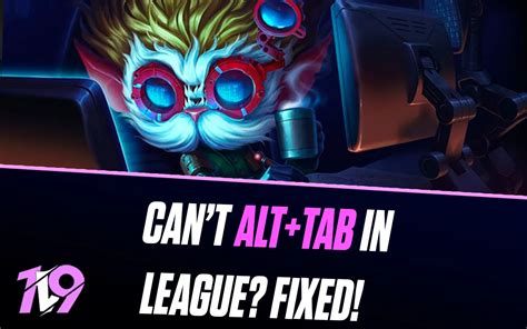 Can't alt.